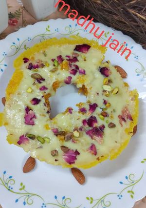 A picture of Malai Ghevar.