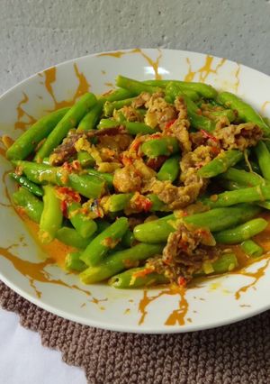 Foto resep Sambal goreng Buncis slice Beef