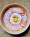 Smoothie bowl salado con hongo adaptógeno Melena de león 🦁en yogur enriquecido y con rabanitos