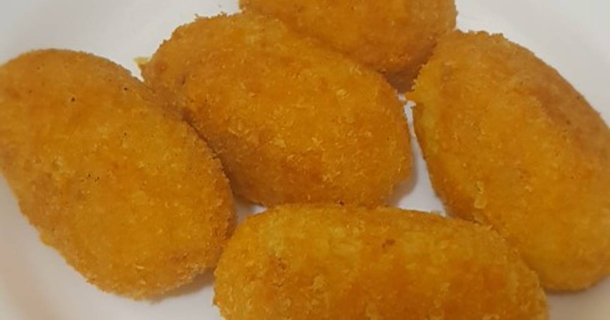 Resep Kroket Kentang Isi Kornet Oleh Tari Charissha Cookpad