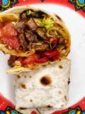 Relleno para tacos, fajitas o wraps con sobra de carne