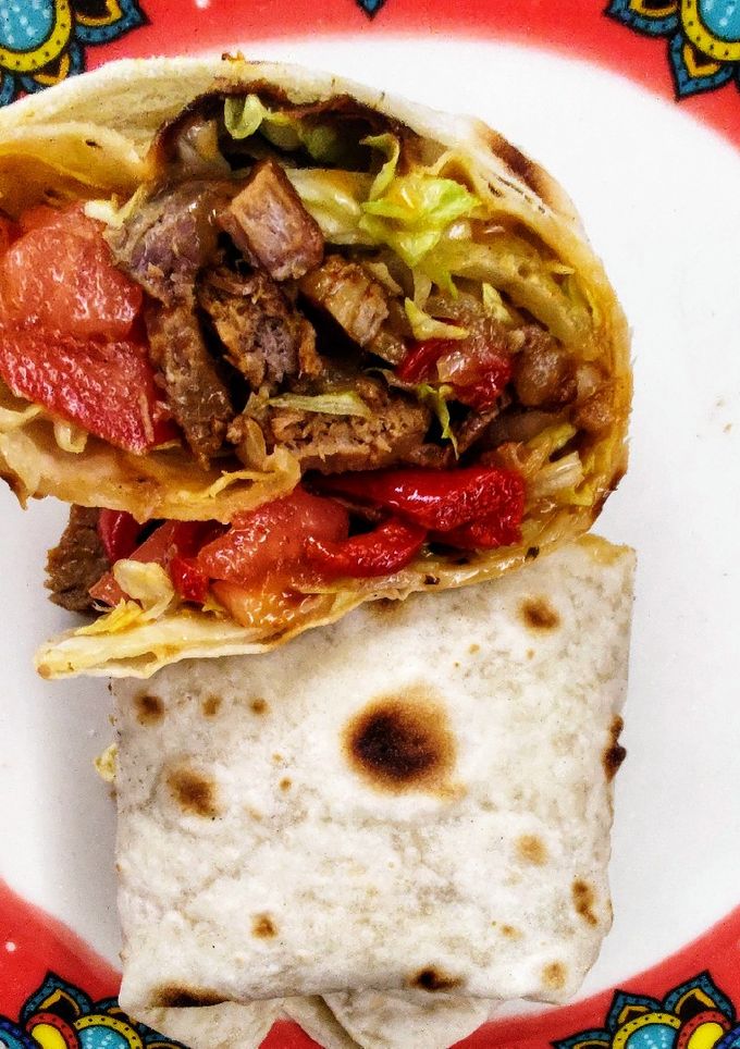 Una foto de Relleno para tacos, fajitas o wraps con sobra de carne