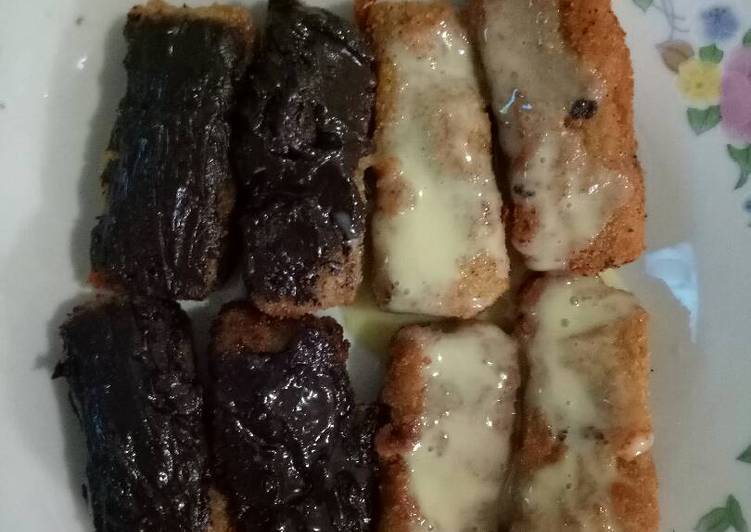 Pisang Nugget Coklat Susu