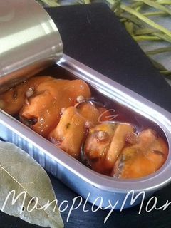 Una foto de Mejillones en escabeche con especias en GME, F y G y Tradicional