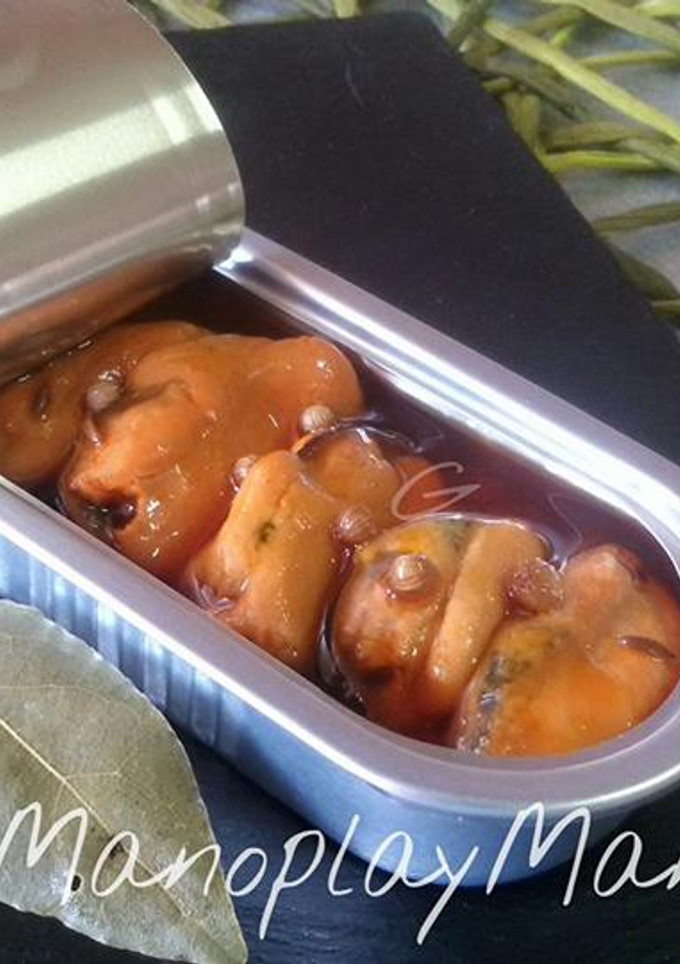 Una foto de Mejillones en escabeche con especias en GME, F y G y Tradicional
