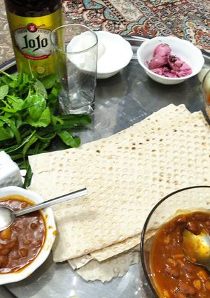 عکسی از دستور خوراک لوبیا