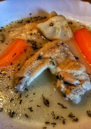 Édesanyám fokhagymalevese recept fotója