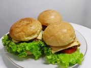 Gambar saus burger mustard