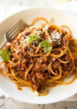 Foto resep Spaghetti bolognese home made