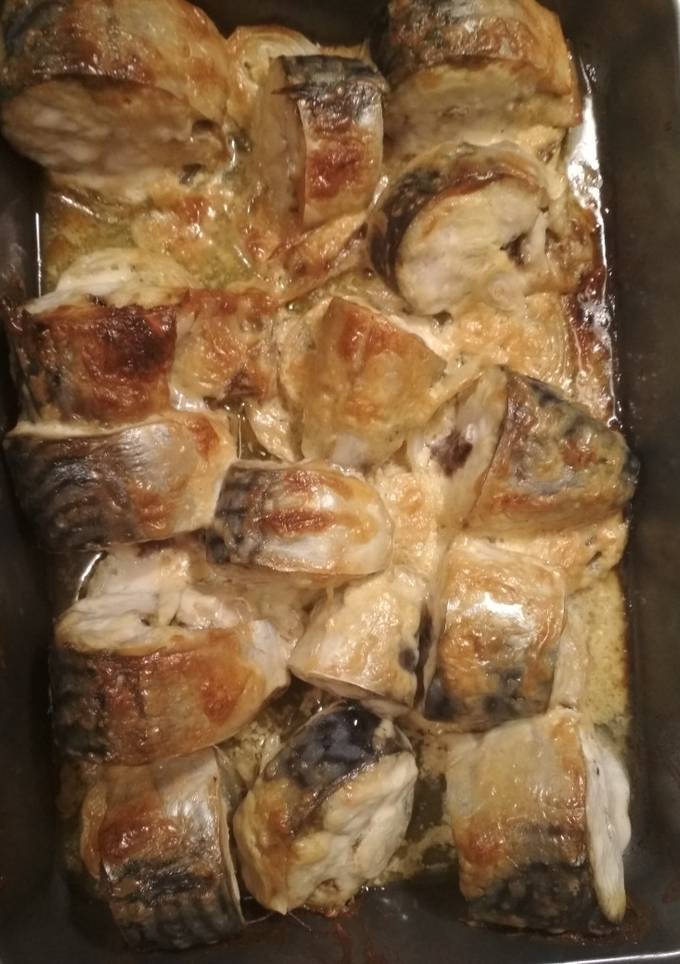 Скумбрия запечённая