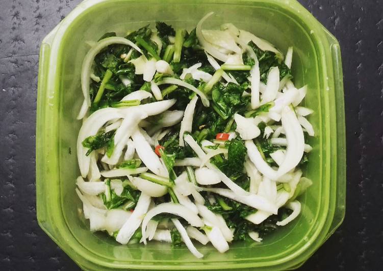 Resep Acar Daun Lobak, Menggugah Selera