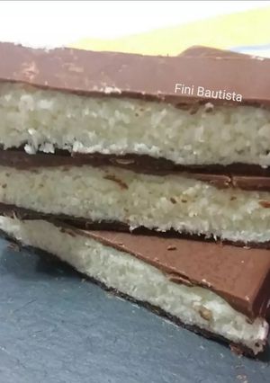 Foto principal de Turrón de chocolate y coco (Navidad)