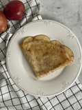 Crepas de avena con manzana y canela