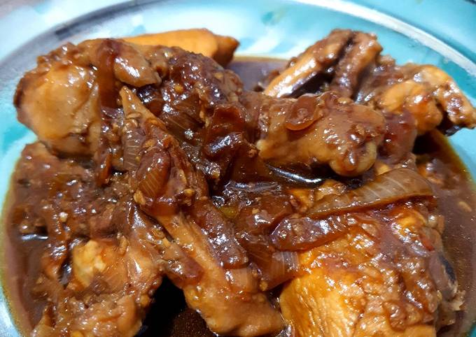 Ayam kecap saus tiram