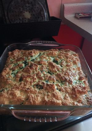 Una foto de Soufflé de acelga