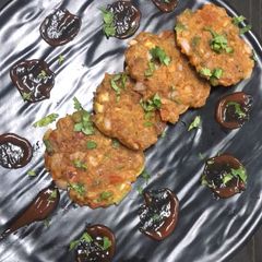 A picture of Potato cutlet recipe.