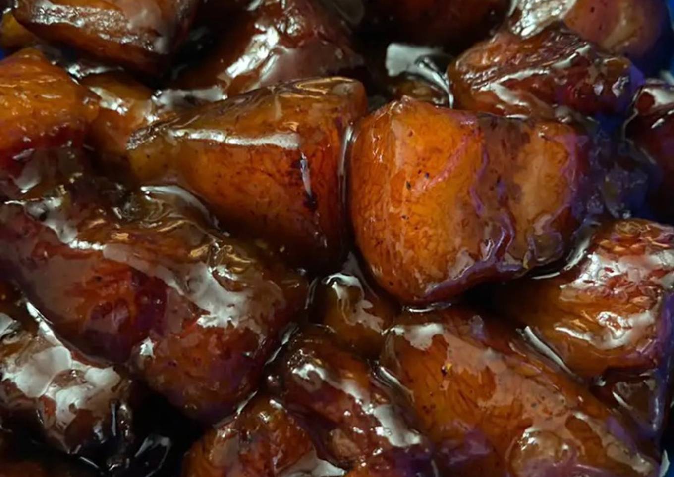 Smoked Jowl bacon burnt ends