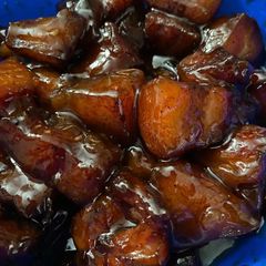 A picture of Smoked Jowl bacon burnt ends.