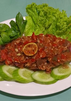 Foto resep Sambal Pecak Khas Betawi (Ikan Nila)