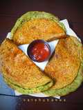 Amaranth and Jowar Pancakes (Dhirde)