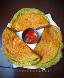Amaranth and Jowar Pancakes (Dhirde)