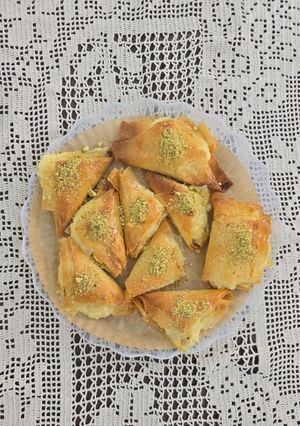 صورة لوصفة وربات بقشطة