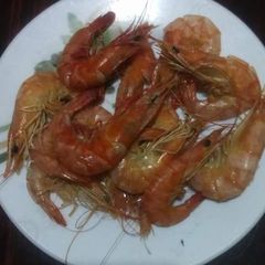 A picture of Prawns delicacy.