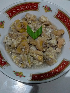 Foto resep 8. Carang Geseng / Carang Gesing Pisang Berkuah