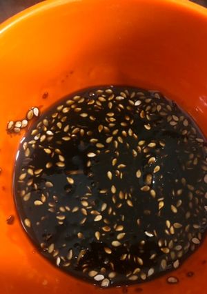 A picture of Soya Dip-an asian dip.
