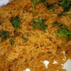 A picture of Sindhi pulav.