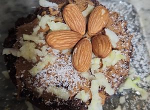 Una foto de Mug cake Cocoa-Harina de Coco
