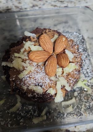 Una foto de Mug cake Cocoa-Harina de Coco