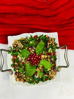 عکسی از دستور سالاد اسفناج