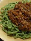Homemade Pasta (Spinach Greens)