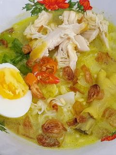 Foto resep Soto Ayam Kuah Kuning