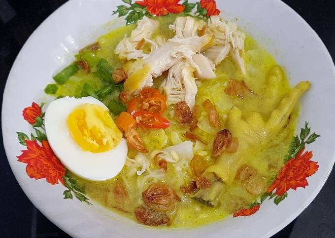 Resep Soto Ayam Kuah Kuning Anti Gagal