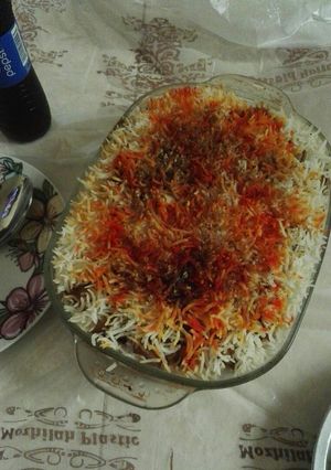 صورة لوصفة ارز بالفرن ولا اروع فكره جديدة وحلوه