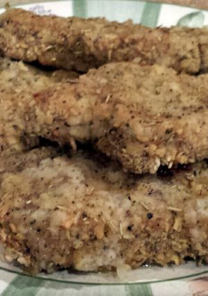 A picture of Savory Baked Pork Chops.