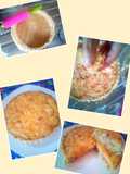 Tarta multicolor con masa casera de 3 ingredientes fácil