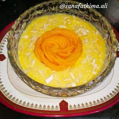 A picture of Mango kheer.