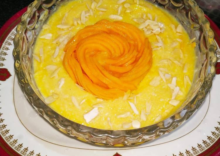 Simple Way to Make Perfect Mango kheer