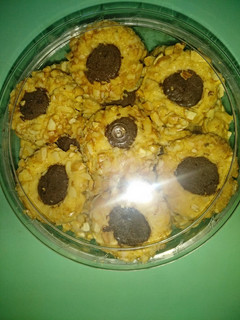 Foto resep Peanut choco thumbprint cookies