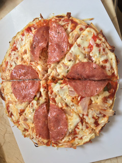 Una foto de Pizza en sartén