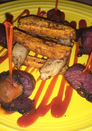 A picture of Sweet N Sticky Hot Dogs.