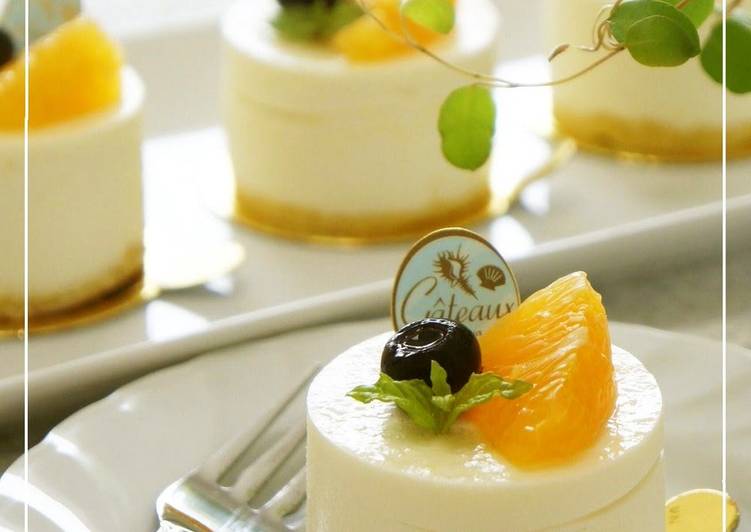 Fresh Orange Cheese Mousse