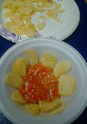 A picture of Hot Sweet chili sauce.