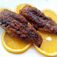 A picture of LG RED WINE VINEGAR CHICKEN.