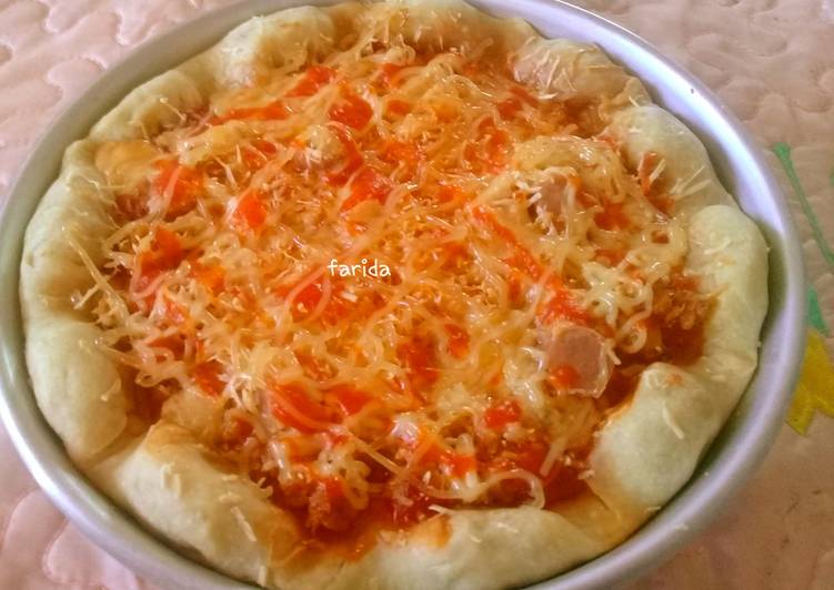 Langkah Mudah untuk Membuat Pizza instan, Enak