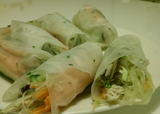 Vietnamese Fresh Spring Rolls Recipe