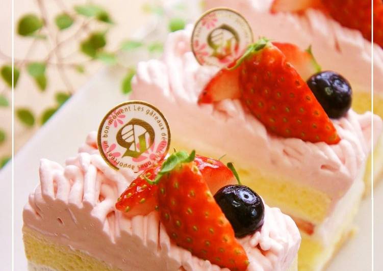 Recipe of Perfect Strawberry Mont Blanc Shortcake